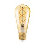 Ledvance Vintage 1906 LED E27 Peer Goud 4W 300lm - 820 Zeer Warm Wit | Dimbaar - Vervangt 25W