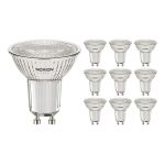 Voordeelpak 10x Noxion LED Spot GU10 PAR16 4W 345lm 36D - 830 Warm Wit | Vervangt 50W