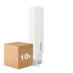 Voordeelpak 10x Philips CorePro PL-C LED 9.5W 1100lm - 840 Koel Wit | Vervangt 26W