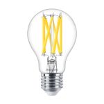 Philips Master LED E27 Peer Filament Helder 10.5W 1521lm - 922-927 Dim To Warm | Beste Kleurweergave - Dimbaar - Vervangt 100W
