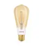 Ledvance Smart+ Zigbee E27 Edison Classic Filament Goud 6W 680lm - 825 Zeer Warm Wit | Dimbaar - Vervangt 50W