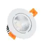 LED Downlight Rond Kantelbaar 7W 560lm 60D - 830 Warm Wit | Zaagmaat 70mm - UGR <19