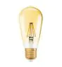 Osram Vintage 1906 LED E27 Edison Filament Goud 2.5W 200lm - 824 Zeer Warm Wit | Vervangt 25W