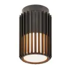 Nordlux Aludra Plafondlamp Aluminium Zwart | IP44 - Geschikt voor E27