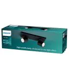 Philips Runner LED Spot Metaal Zwart | Geschikt voor 2x GU10