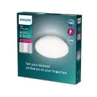Philips LED Plafondlamp Wincel Wit 24W 2500lm - 865 Daglicht | Dimbaar - Afstandsbediening